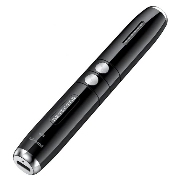 SAFETY NET T8 ANTI SPY BUG DETECTOR PEN (DETECTS HIDDEN CAMERAS, AUDIO BUGS, GPS TRACKERS, RF DEVICES)
