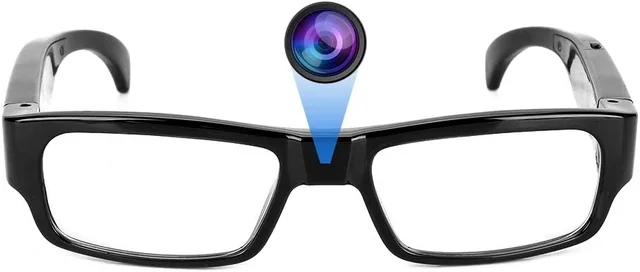 SAFETYNET Spy Camera Glasses with Video Support Up to 32GB TF Card 1080P Video Camera Glasses Portable Video Recorder
