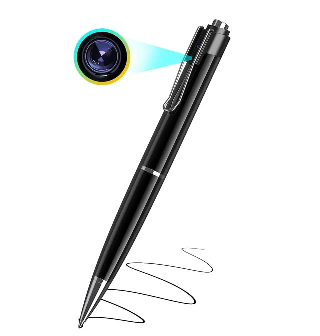 SAFETY NET Pen Camera, 1080p, Hidden Camera, Ultra Small Camera,Pen Camera, Long Recording, Photo Taking, Recording, Overwriting, Storable, Pen with Camera, for Security, Meetings, Business Conferences, Evidence Photography, Pen Type Camcorder