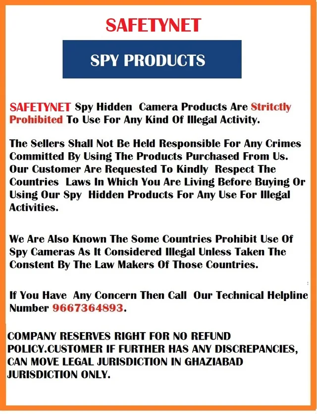 SAFETYNET 4K New Wi-Fi Spy Cigarette Box Camera Wireless Hidden Cameras, Ultra HD Secret Spy Cam with Phone App iWFCAM APP Live Stream for Home Security
