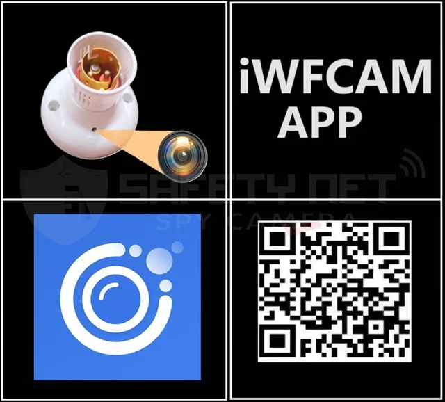 Safety Net 4K Spy WiFi Holder Hidden HD Mini Spy cam 1080p Audio Video Recording Watch Live 24 Hours Small Surveillance Security Hidden Wireless Spy Camera Camera for Office Nanny ( iWFCAM APP)